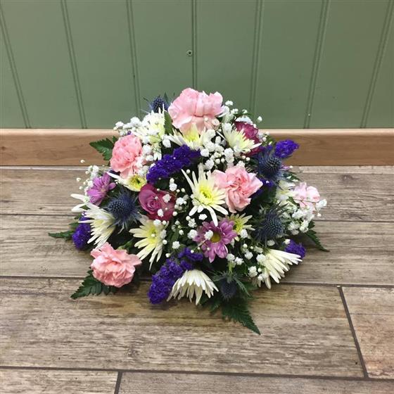 Posy Flower Arrangement Pink and Purple
