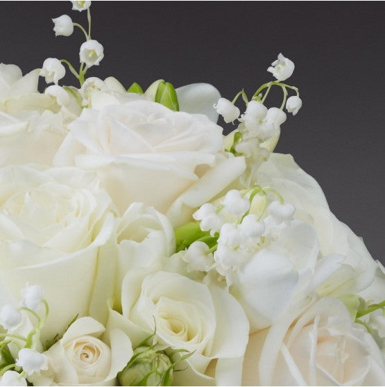 White Rose Bridal Bouquet