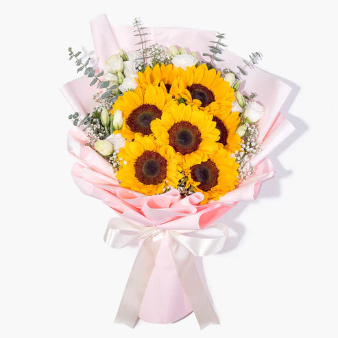 8 Sunflower Bouquet