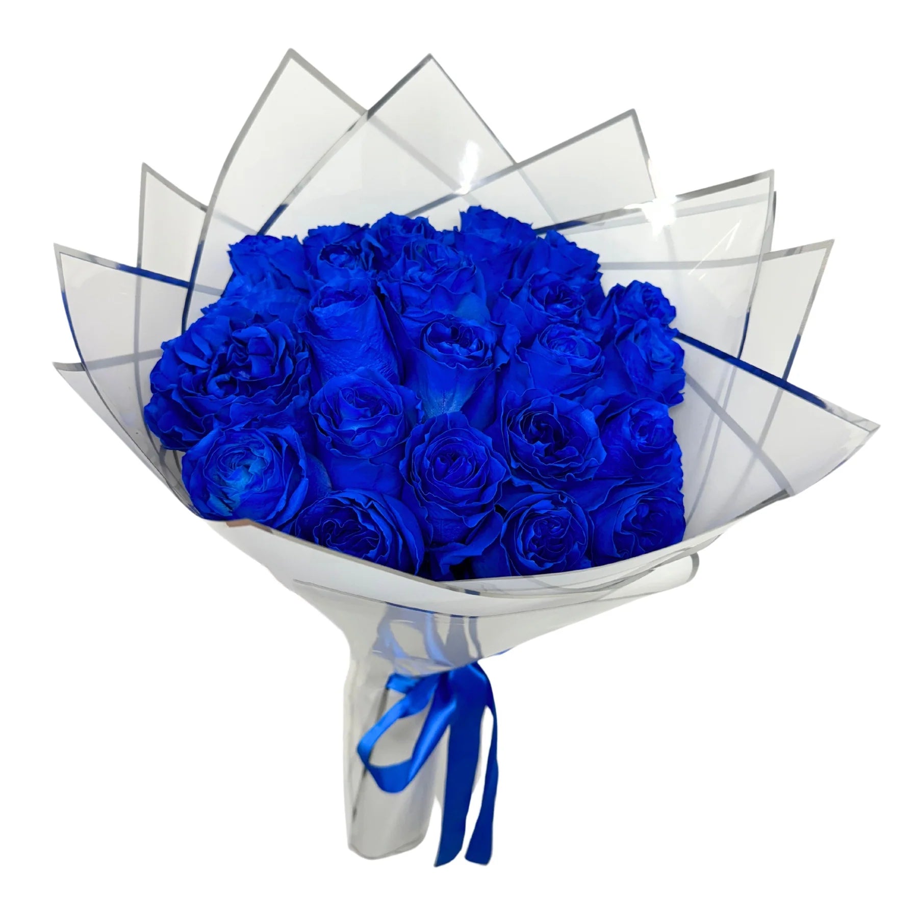 24 Blue Rose Bouquet