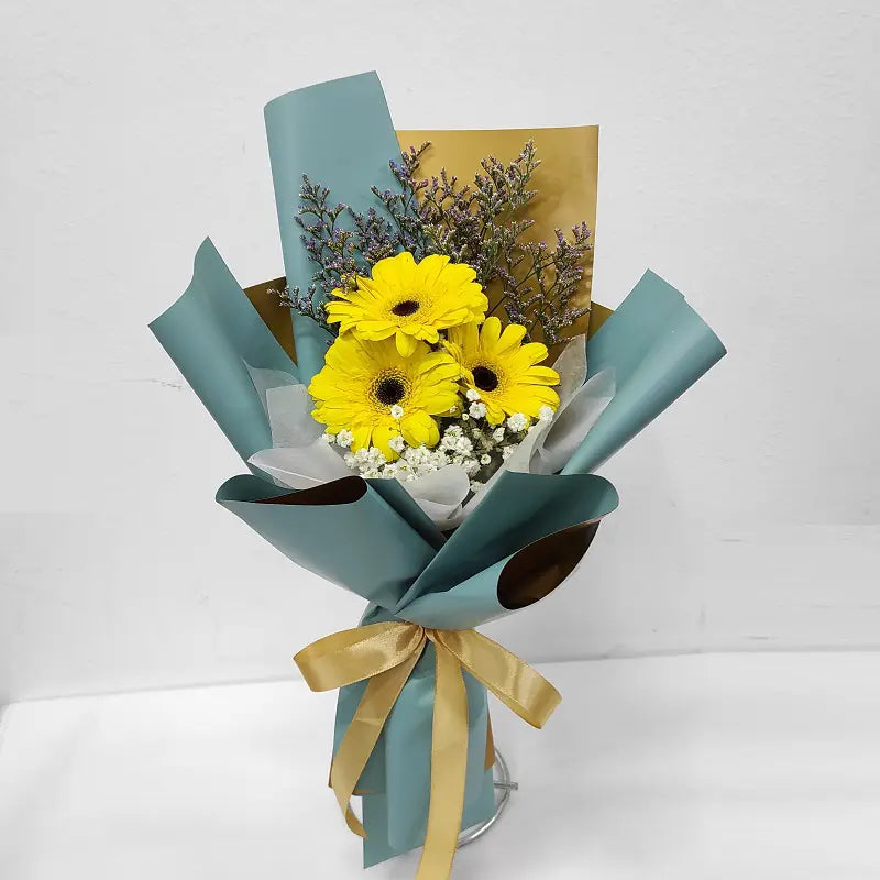 3 Yellow Daisy Bouquet