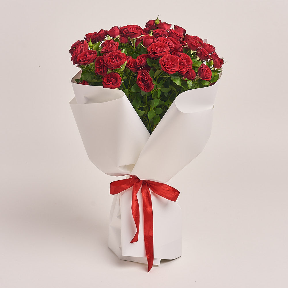 31 Red Baby Rose Bouquet