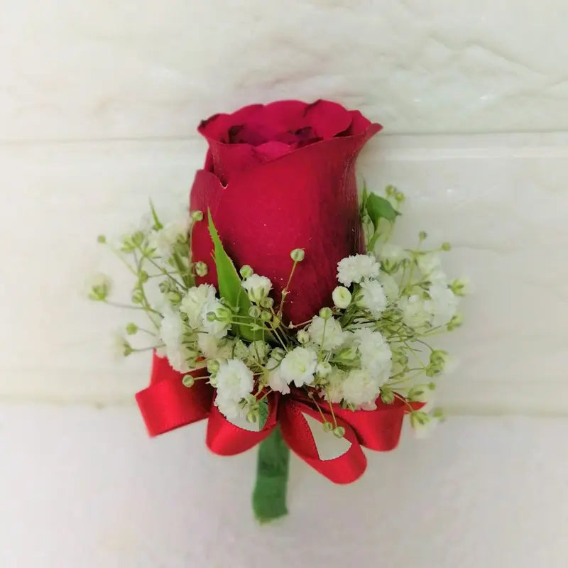 Red Rose Corsage