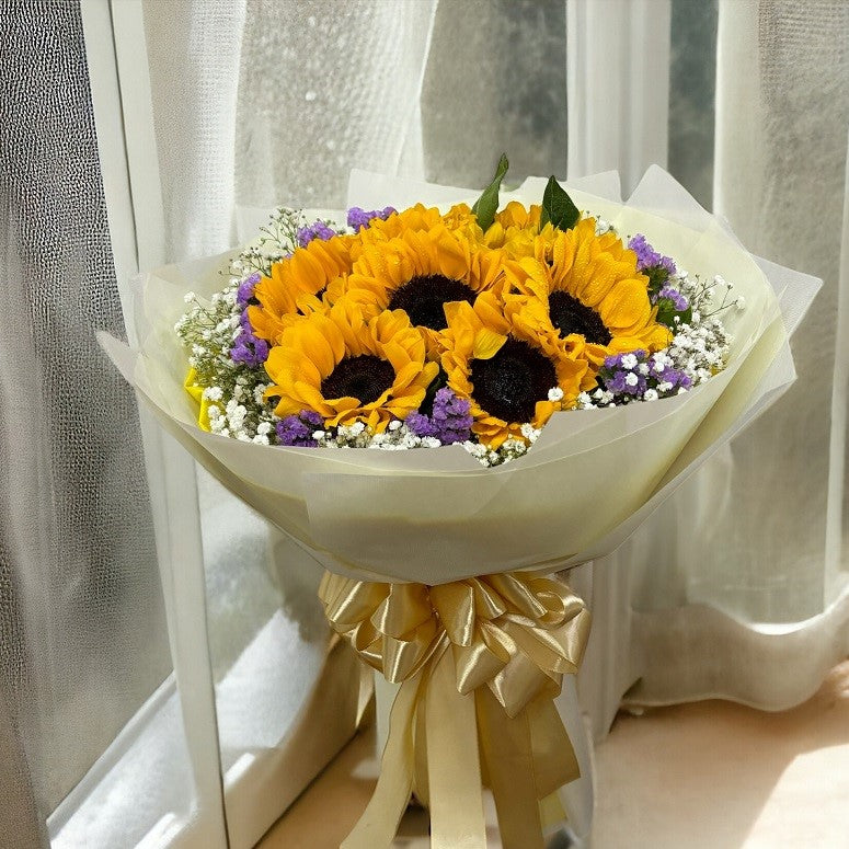 8 Sunflower Bouquet