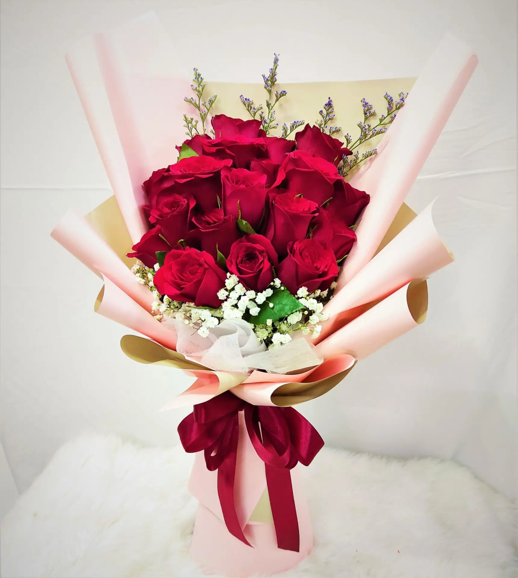 Elegant 24 Red Rose Bouquet