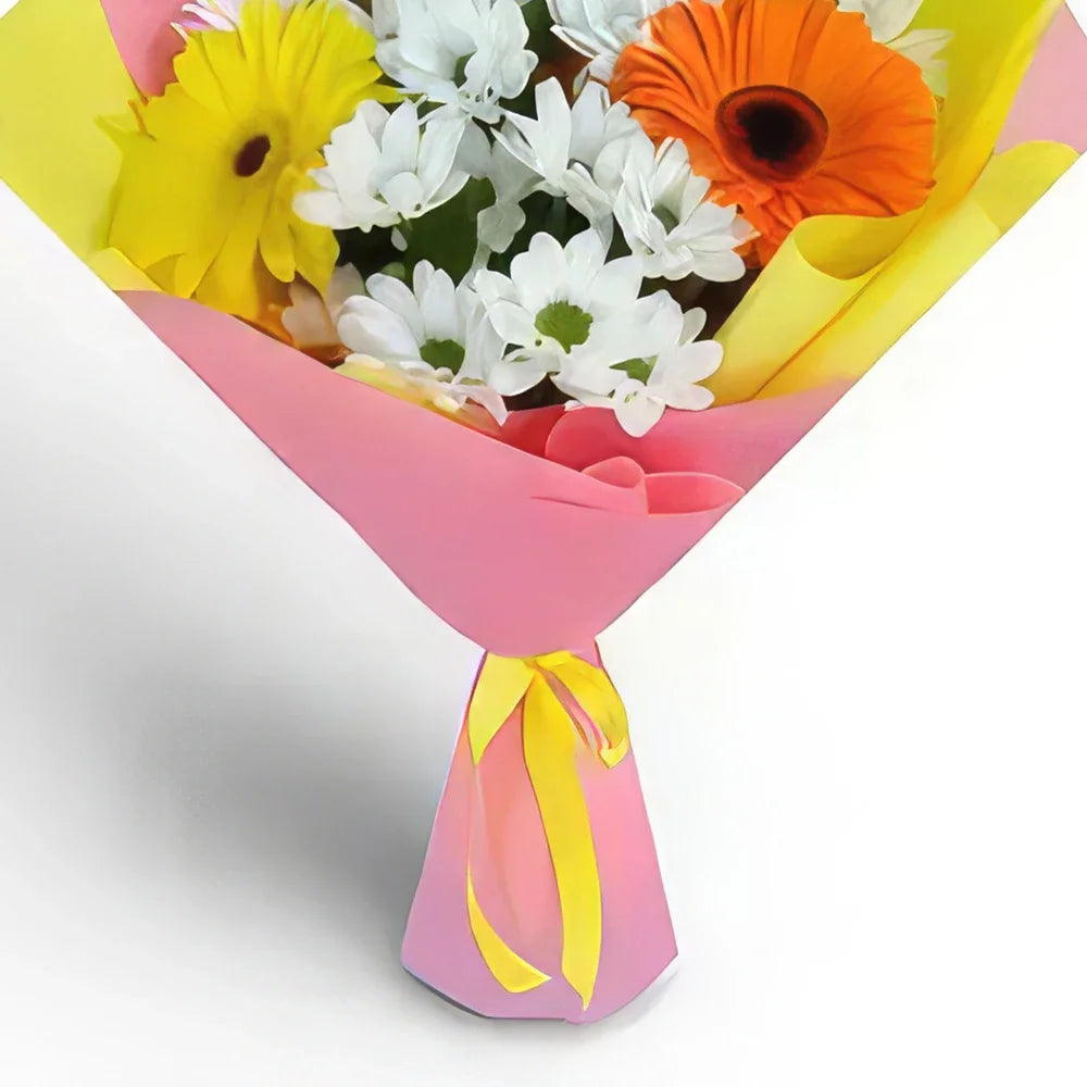 Gerbera and Chrysanthemum Bouquet