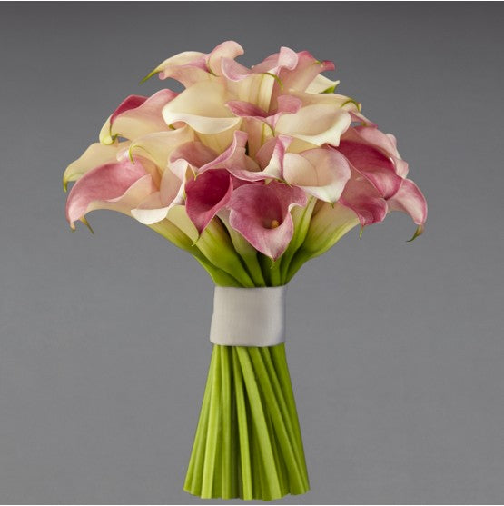 Double Shade calla lily Bridal Bouquet