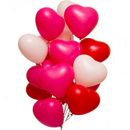 Mix Heart Balloons