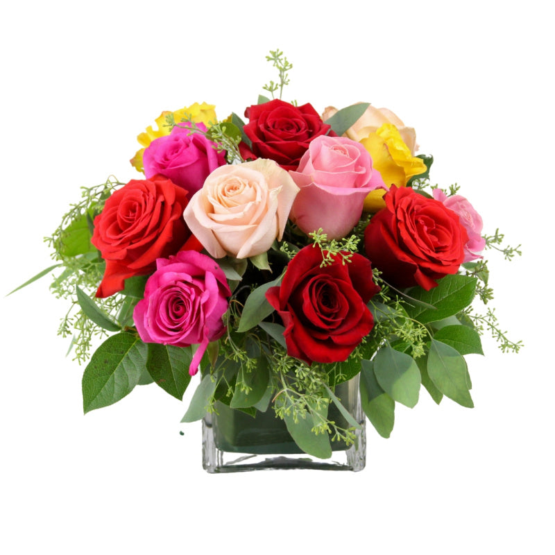 24 Mix Rose Arrangement